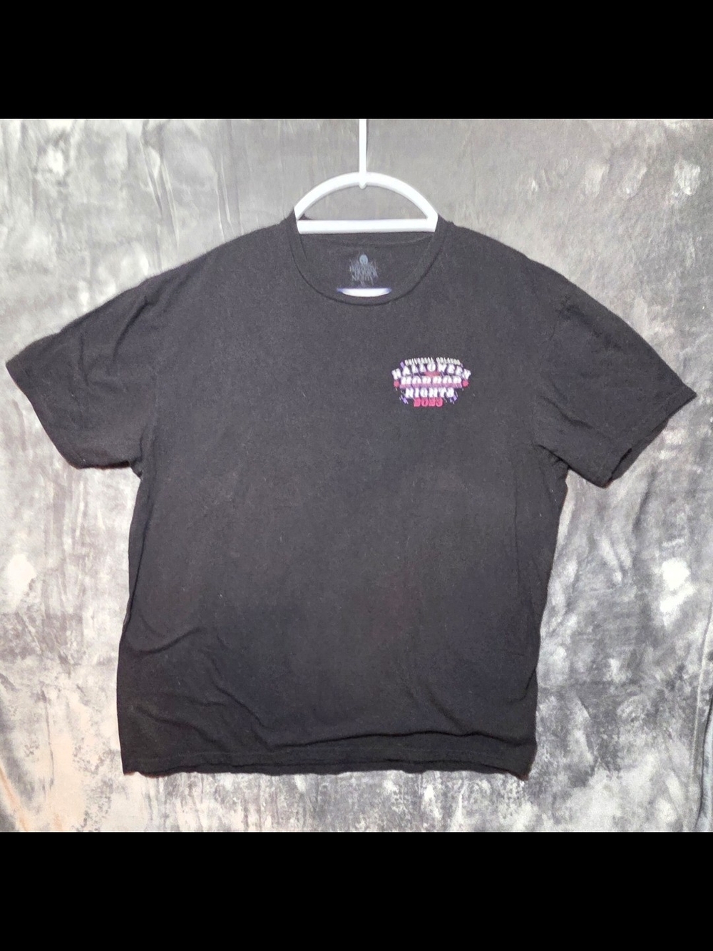 Official Universal Studios Halloween Horror Nights 2023 "House Lineup" T-shirt